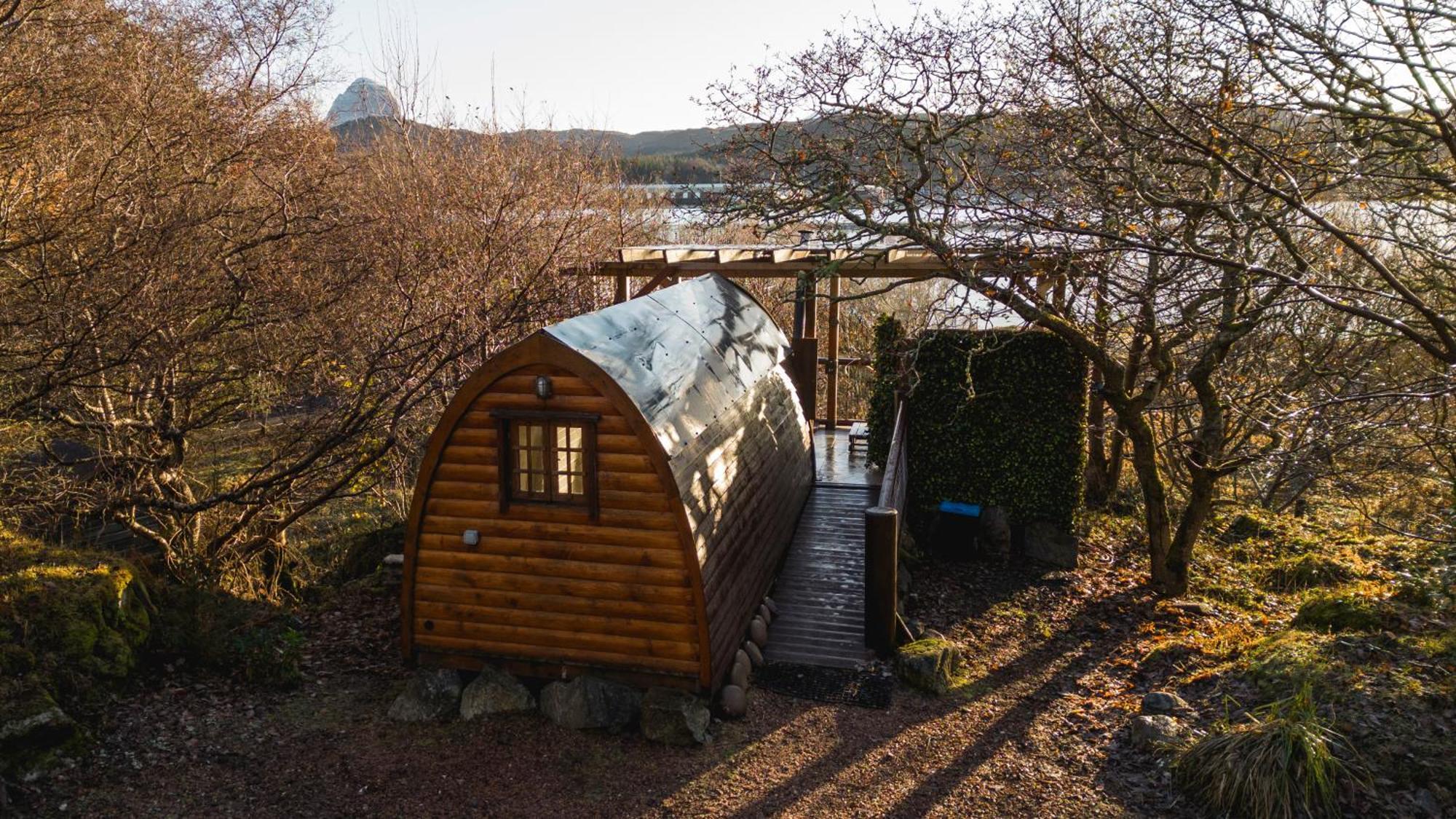 Villa Mountview Pod à Lochinver Extérieur photo
